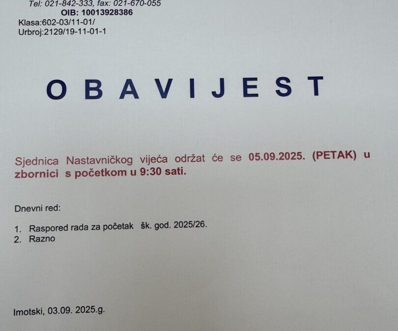 Obavijest